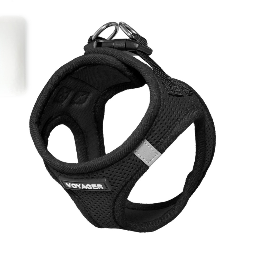 VOYAGER STEP IN AIR HARNESS FOR SMALL DOG BLACK SIZE X-SMALL